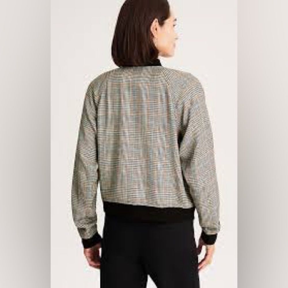 Joe’s Jeans Plaid Bomber Jacket